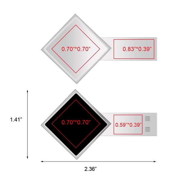 East Side Light Up 360 Degree Rotating USB is modern with... from ASI 90154 Sunjoy Group Inc
