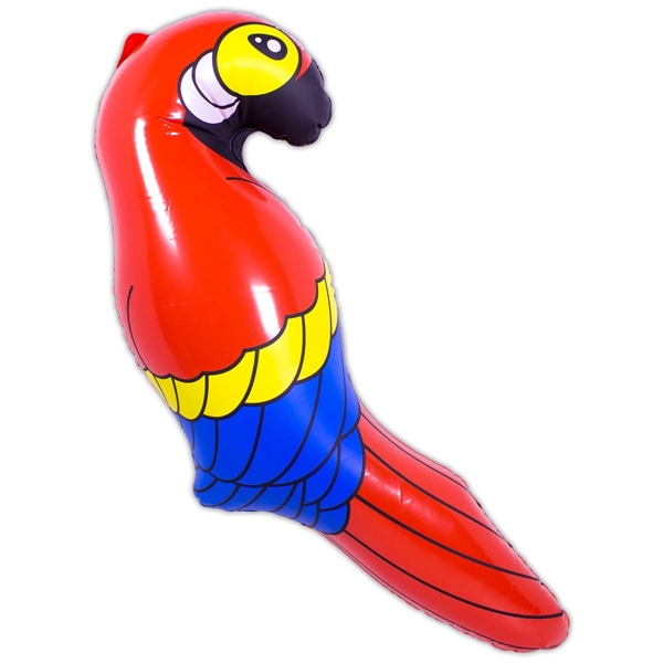26 inch inflatable parrot; blank product.... from ASI 42016 Brighter Promotions Inc