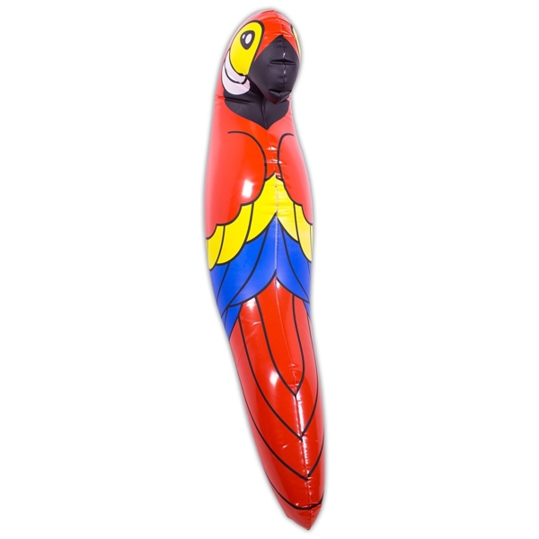 26 inch inflatable parrot; blank product.... from ASI 42016 Brighter Promotions Inc