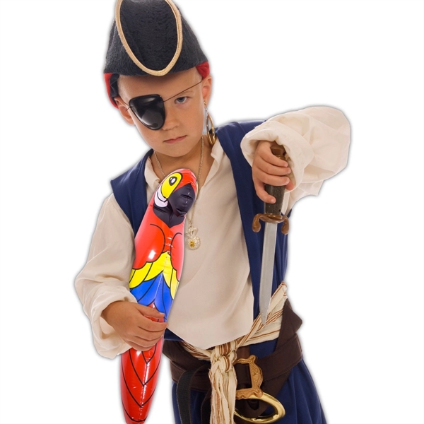 26 inch inflatable parrot; blank product.... from ASI 42016 Brighter Promotions Inc