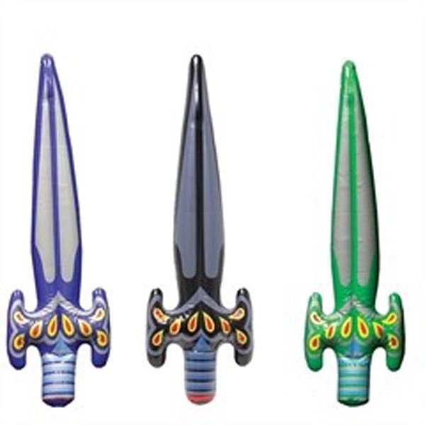 30" inflatable plastic medieval swords for safe imaginative play.... from ASI 42016 Brighter Promotions Inc