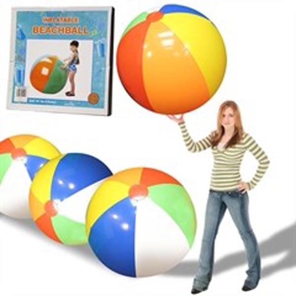 48" giant inflatable beach ball in assorted bright colors.... from ASI 42016 Brighter Promotions Inc