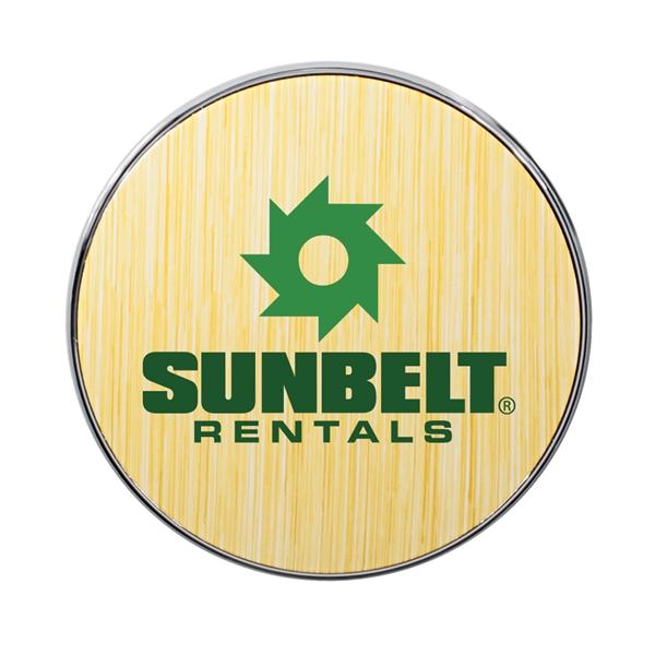 Cullerton Eco-Friendly 5W Wireless Charger is a economic bamboo finish (not... from ASI 90154 Sunjoy Group Inc