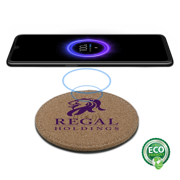 Merlot 5W Wireless Charger has a rectangular Wireless Charging Pad with... from ASI 90154 Sunjoy Group Inc