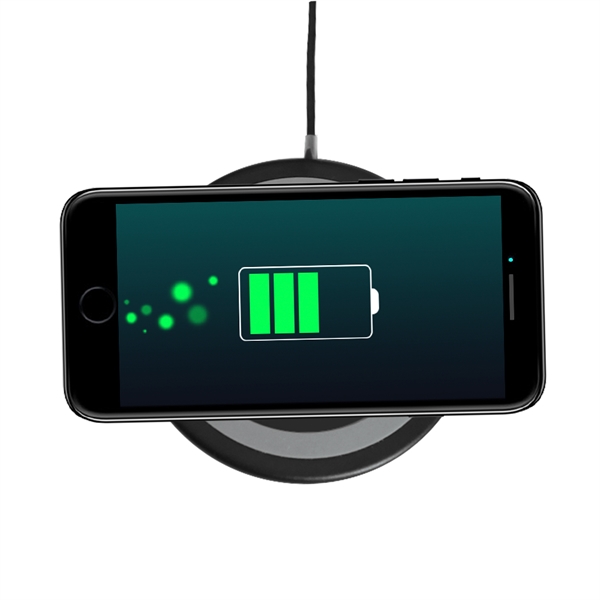 Reynolds Ultra Slim 10W/7.5W/5W Wireless Charger has built-in 1m/3ft USB charging... from ASI 90154 Sunjoy Group Inc