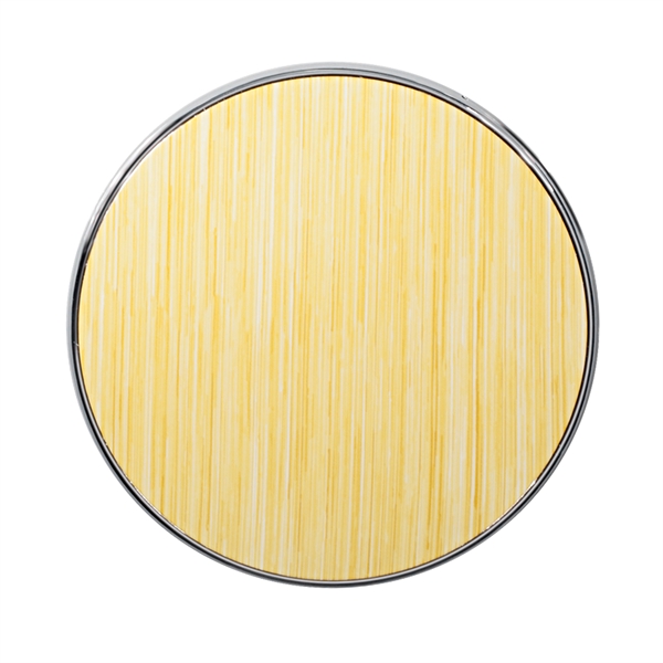 Cullerton Eco-Friendly 5W Wireless Charger is a economic bamboo finish (not... from ASI 90154 Sunjoy Group Inc