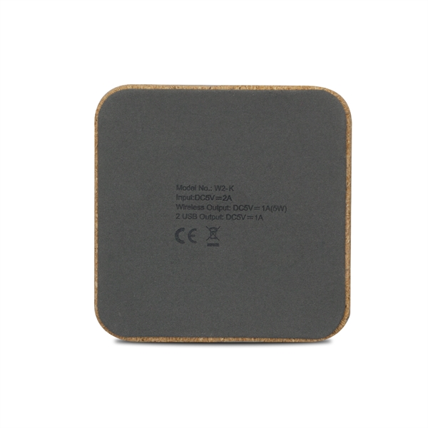 The Irving Eco-Friendly Wireless Charger comes with an eco-friendly cork body... from ASI 90154 Sunjoy Group Inc
