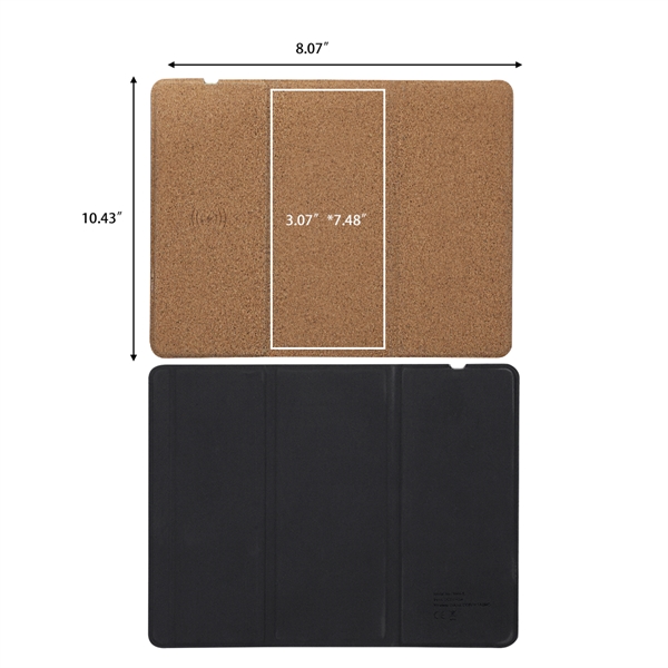 The McClean Eco-Friendly Foldable Wireless Charger and Mouse Pad comes with... from ASI 90154 Sunjoy Group Inc