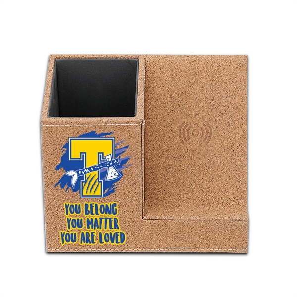 The Thorndale Wireless Charger and Pen Holder combines two essential desktop... from ASI 90154 Sunjoy Group Inc