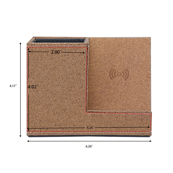 The Thorndale Wireless Charger and Pen Holder combines two essential desktop... from ASI 90154 Sunjoy Group Inc