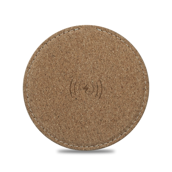 Merlot 5W Wireless Charger has a rectangular Wireless Charging Pad with... from ASI 90154 Sunjoy Group Inc