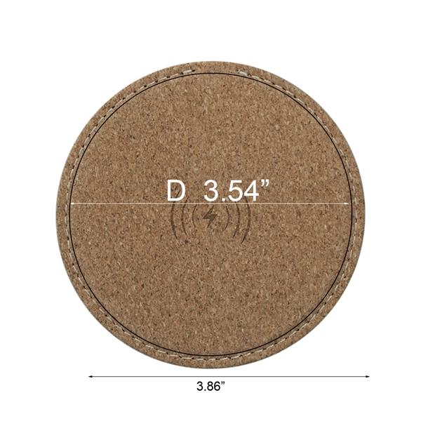 Merlot 5W Wireless Charger has a rectangular Wireless Charging Pad with... from ASI 90154 Sunjoy Group Inc