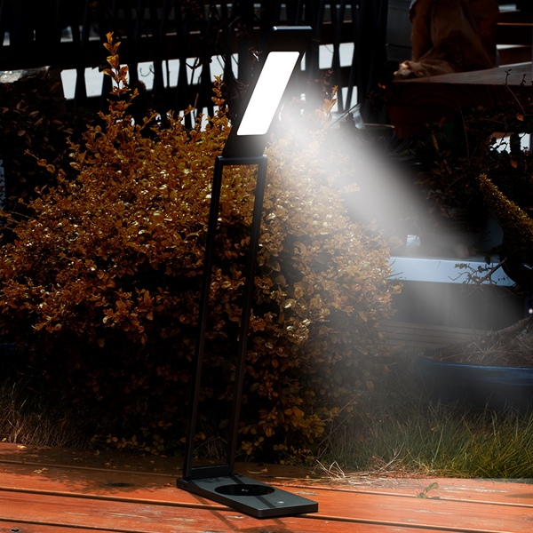 The Poe 10W Foldable Wireless Charger and Lamp is made of... from ASI 90154 Sunjoy Group Inc