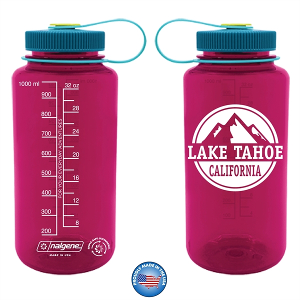 Nalgene Sustain 32 ounce made with 50% recycled material.  Imprint... from ASI 74245 Nordic Co Inc / Nordic Promos