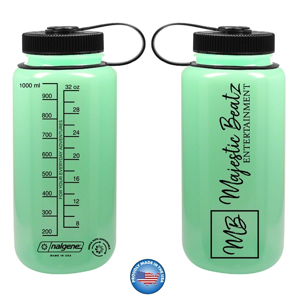 Nalgene Sustain 32 ounce made with 50% recycled material.  Imprint... from ASI 74245 Nordic Co Inc / Nordic Promos