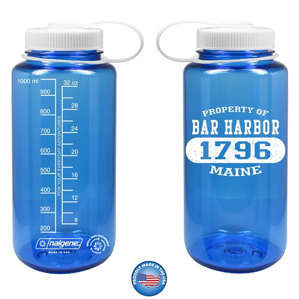 Nalgene Sustain 32 ounce made with 50% recycled material.  Imprint... from ASI 74245 Nordic Co Inc / Nordic Promos