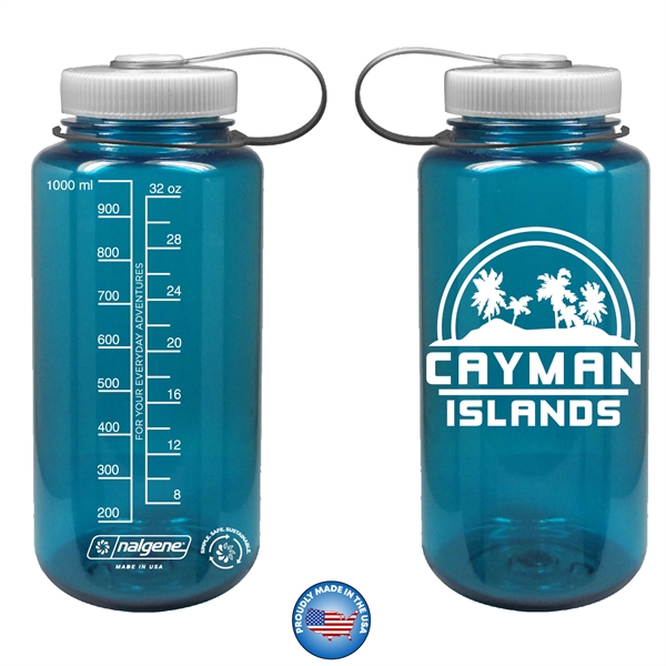 Nalgene Sustain 32 ounce made with 50% recycled material.  Imprint... from ASI 74245 Nordic Co Inc / Nordic Promos