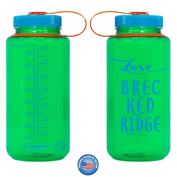 Nalgene Sustain 32 ounce made with 50% recycled material.  Imprint... from ASI 74245 Nordic Co Inc / Nordic Promos