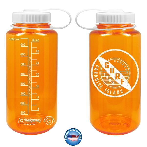 Nalgene Sustain 32 ounce made with 50% recycled material.  Imprint... from ASI 74245 Nordic Co Inc / Nordic Promos