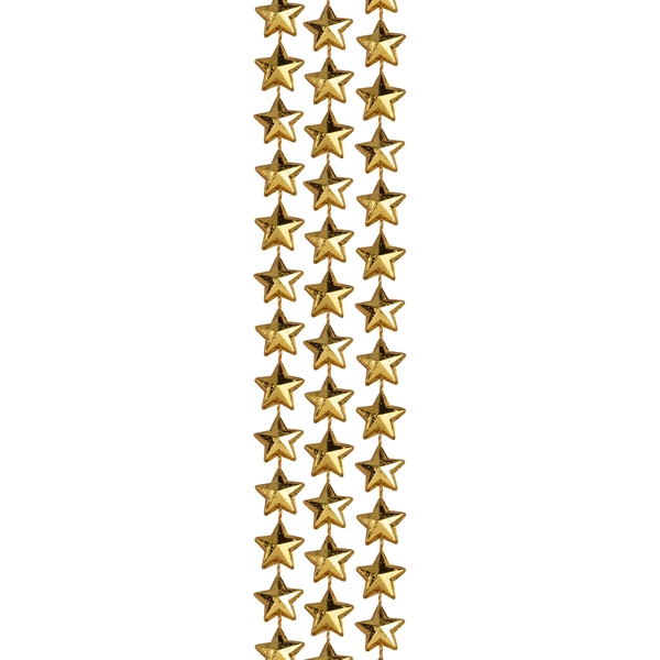 33" necklaces with gold star beads.... from ASI 42016 Brighter Promotions Inc