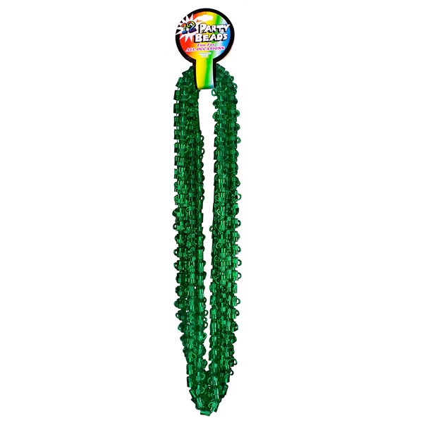 33" necklace with 7.5mm beer mug shaped beads.... from ASI 42016 Brighter Promotions Inc