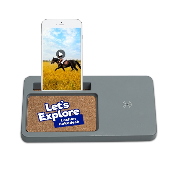 Bombadil Eco-Friendly Wireless Charging Station is a modern, inductive 3-in-1 charging... from ASI 90154 Sunjoy Group Inc