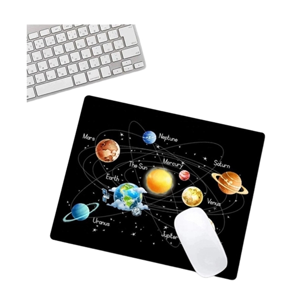 Rubber mouse pad plus full color heat transfer on top.... from ASI 37218 Athena Promo (tm)