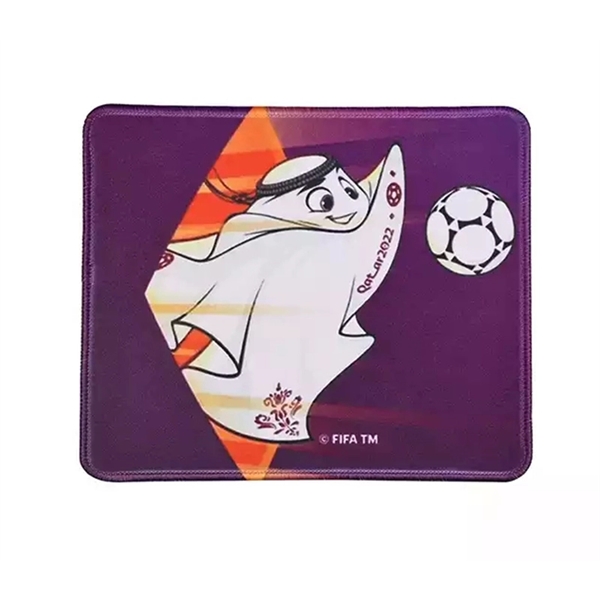 Rubber mouse pad plus full color heat transfer on top.... from ASI 37218 Athena Promo (tm)