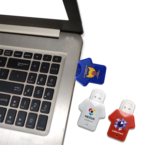 The T-Shirt USB Flash Drive is a catchy USB product for... from ASI 90154 Sunjoy Group Inc