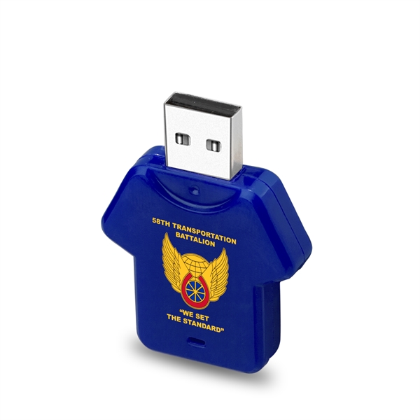 The T-Shirt USB Flash Drive is a catchy USB product for... from ASI 90154 Sunjoy Group Inc