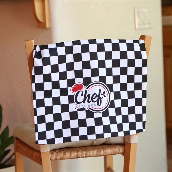 A 16x26 durable spun polyester tea towel... from ASI 61966 HPG / Best Promotions USA