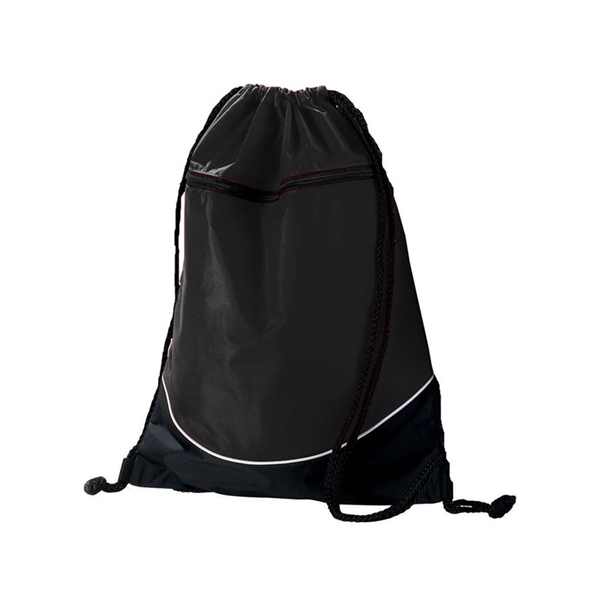 Tri-Color Drawstring Backpack... from ASI 84358 S&S Activewear
