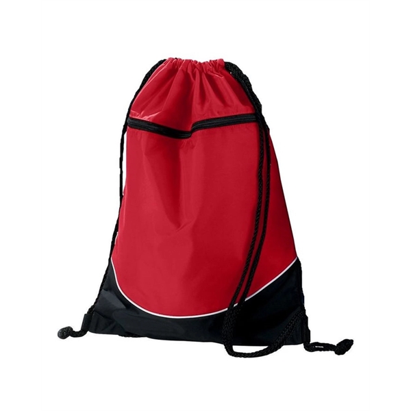 Tri-Color Drawstring Backpack... from ASI 84358 S&S Activewear