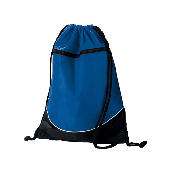 Tri-Color Drawstring Backpack... from ASI 84358 S&S Activewear
