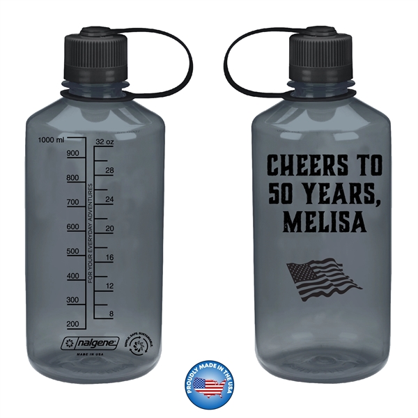 32oz. BPA free Tritan made Nalgene Sustain Narrow Mouth Bottle.... from ASI 74245 Nordic Co Inc / Nordic Promos