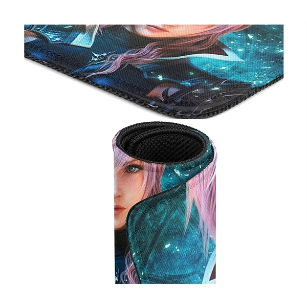 Natural rubber mouse pad with cloth on top plus full color... from ASI 37218 Athena Promo (tm)
