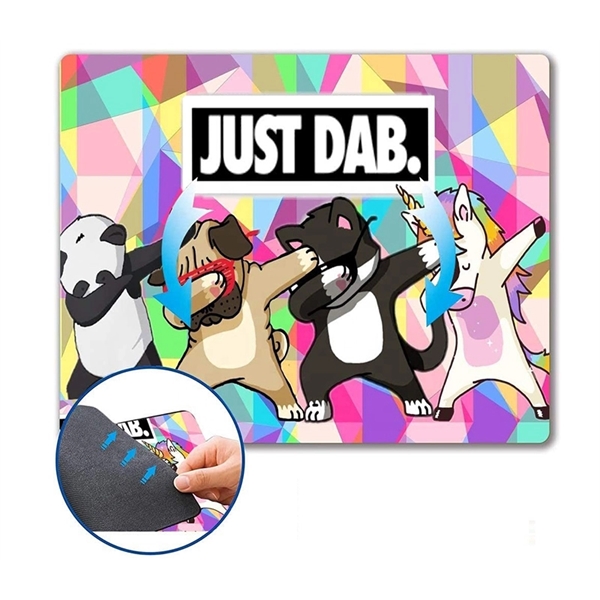 Natural rubber mouse pad with cloth on top plus full color... from ASI 37218 Athena Promo (tm)