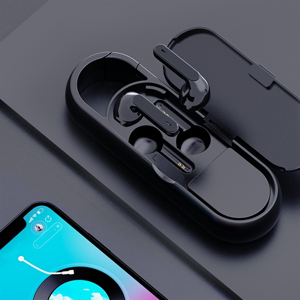 The 2-in-1 Anaheim TWS Earbuds and Bluetooth Speaker is designed to... from ASI 90154 Sunjoy Group Inc