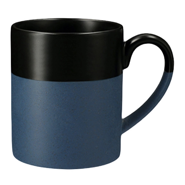 15 oz. Two-tone Ceramic Mug with speckled base... from ASI 39820 Opusline (Benmex) / Opus Line