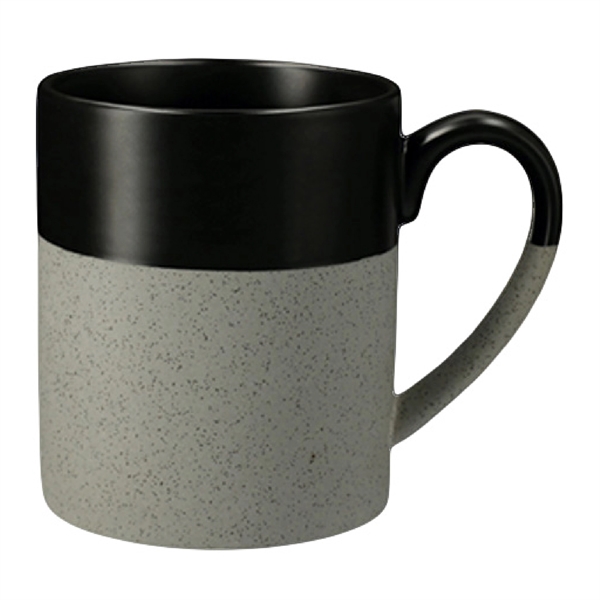 15 oz. Two-tone Ceramic Mug with speckled base... from ASI 39820 Opusline (Benmex) / Opus Line