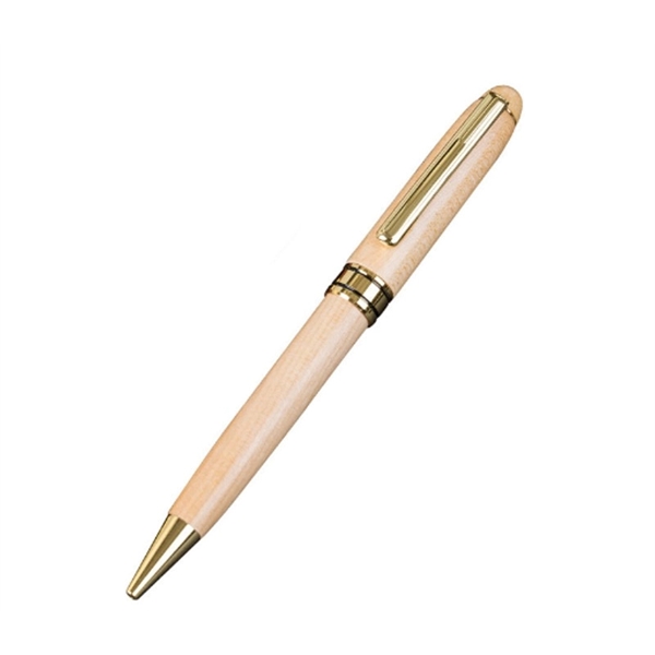 Wooden pen with 1 color silkscreen imprint or laser engraving and... from ASI 37218 Athena Promo (tm)