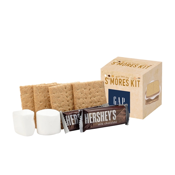 S'mores kit favor box makes two s'mores sandwiches. Product is individually... from ASI 71685 Midnite Snax®