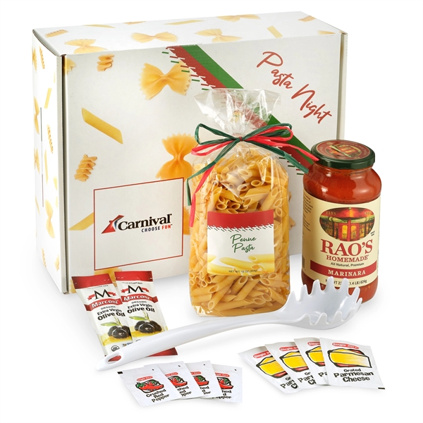 Pasta Night pasta making kit with sauce, pasta, cheese.... from ASI 71685 Midnite Snax®