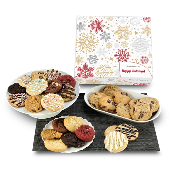 A gift box of 28 assorted cookies.... from ASI 71685 Midnite Snax®