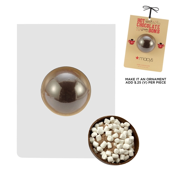 Valentine's Day Mega Hot Chocolate Bomb Billboard Card... from ASI 71685 Midnite Snax®