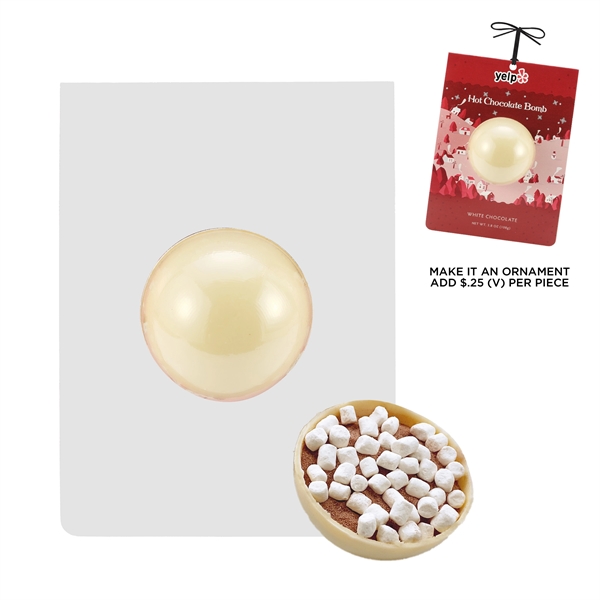 Valentine's Day Mega Hot Chocolate Bomb Billboard Card... from ASI 71685 Midnite Snax®