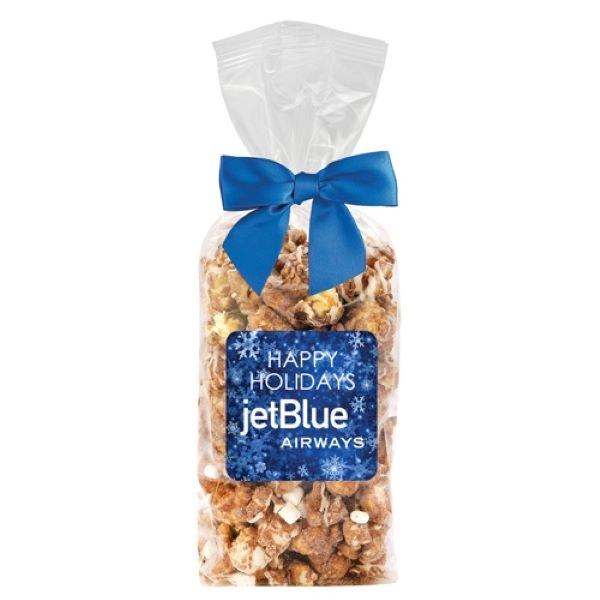 Gourmet popcorn gift bag - hot chocolate flavor. Item Size: 4"L... from ASI 71685 Midnite Snax®