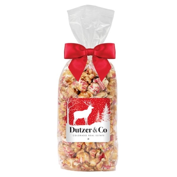 Gourmet popcorn gift bag - Christmas crunch flavor. Item Size: 4"L... from ASI 71685 Midnite Snax®