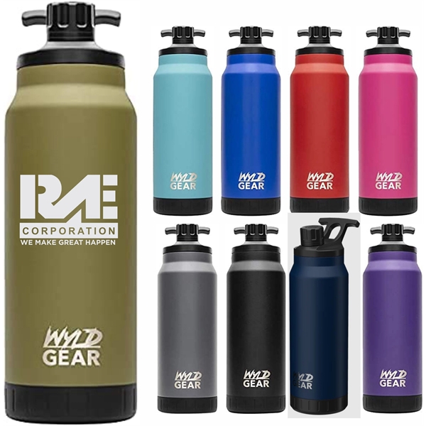 Wyld Gear BPA Free stainless steel Mag water bottle 34 OZ... from ASI 72657 Active Life Promo / Apres Ski Active Life