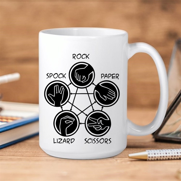 15 Oz Sublimated Ceramic Full Color Glossy Coffee Mug.  Bright... from ASI 62635 Inno-Vative Solutions Grp LTD